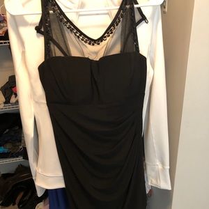 Black cocktail dress